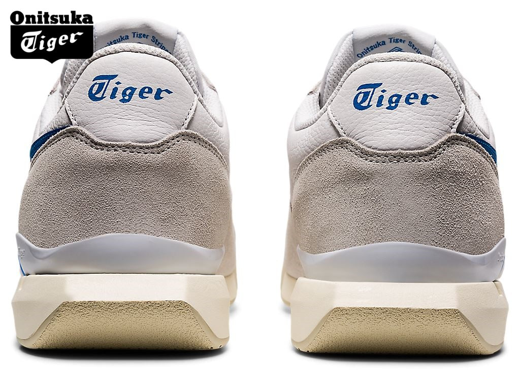 Onitsuka Tiger Ultimate 81 White, Blue & Red Sneakers