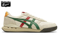 Onitsuka Tiger Ultimate 81 Cream, Green & Red Sneakers