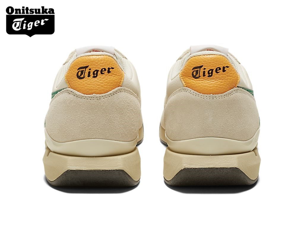 Onitsuka Tiger Ultimate 81 Cream, Green & Red Sneakers