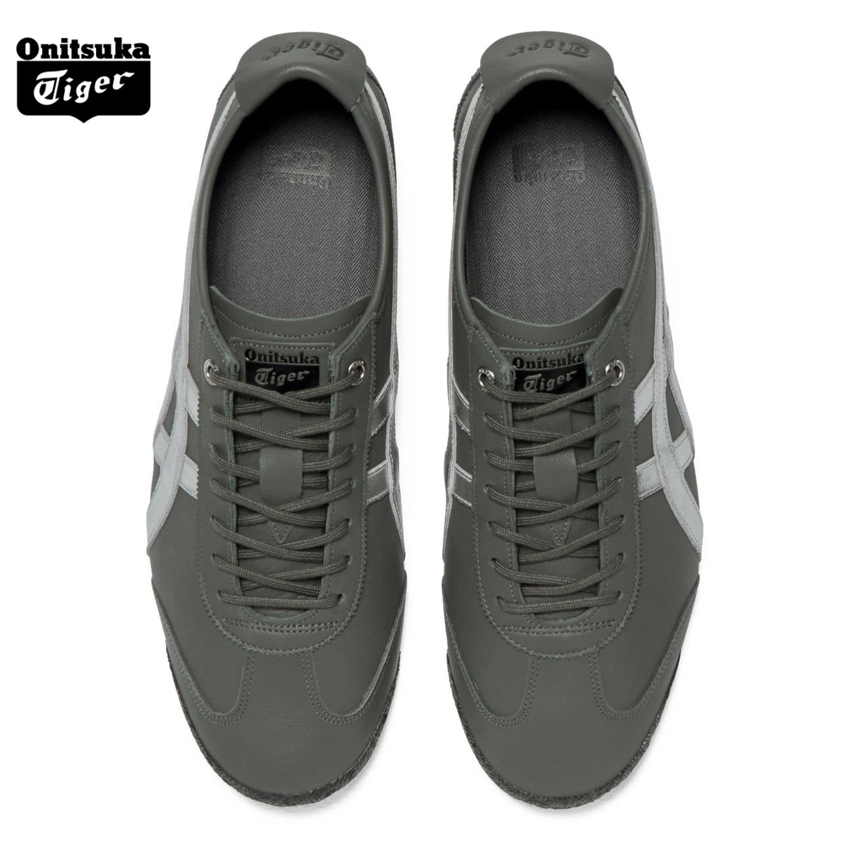Onitsuka Tiger Mexico 66 Grey & Silver Sneakers