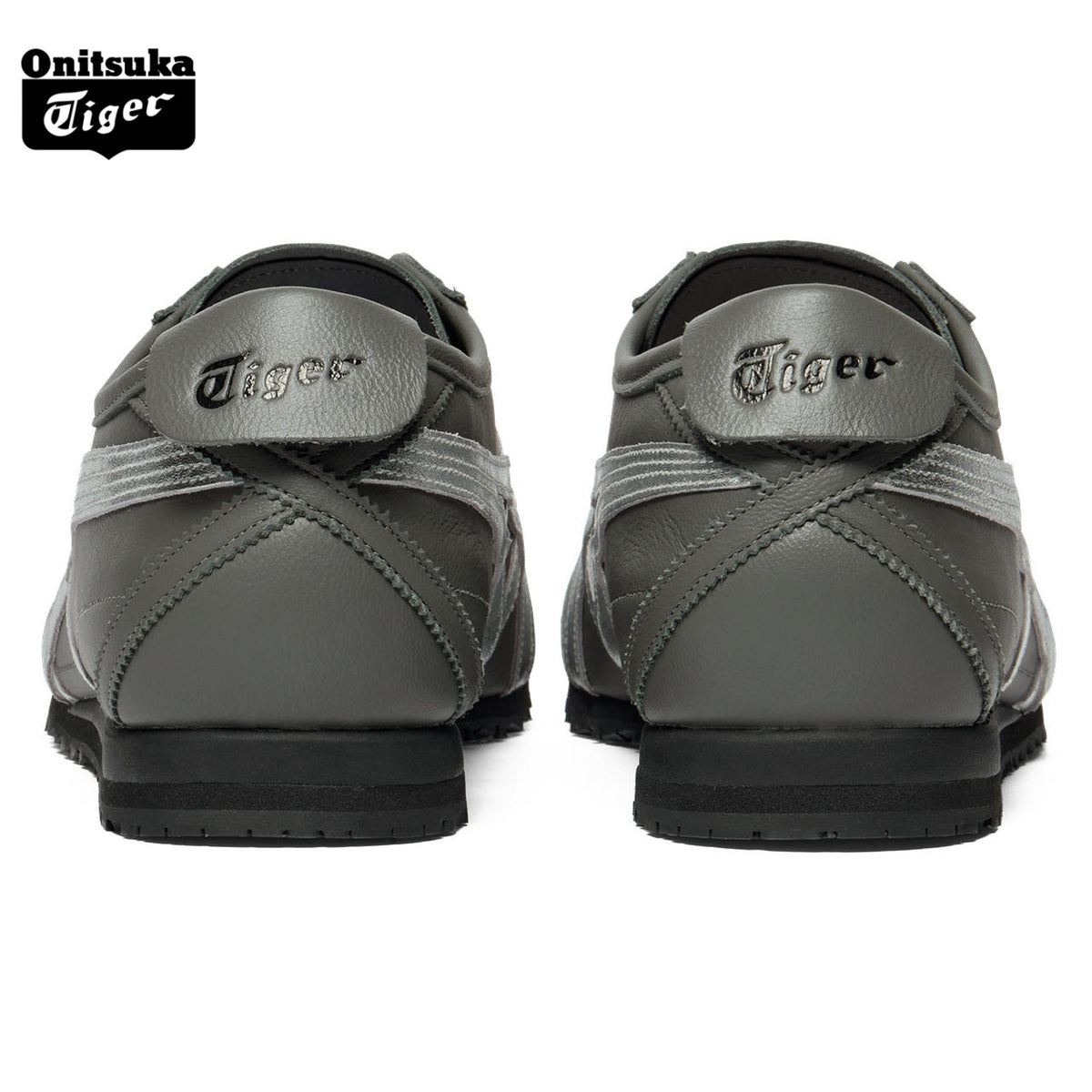 Onitsuka Tiger Mexico 66 Grey & Silver Sneakers