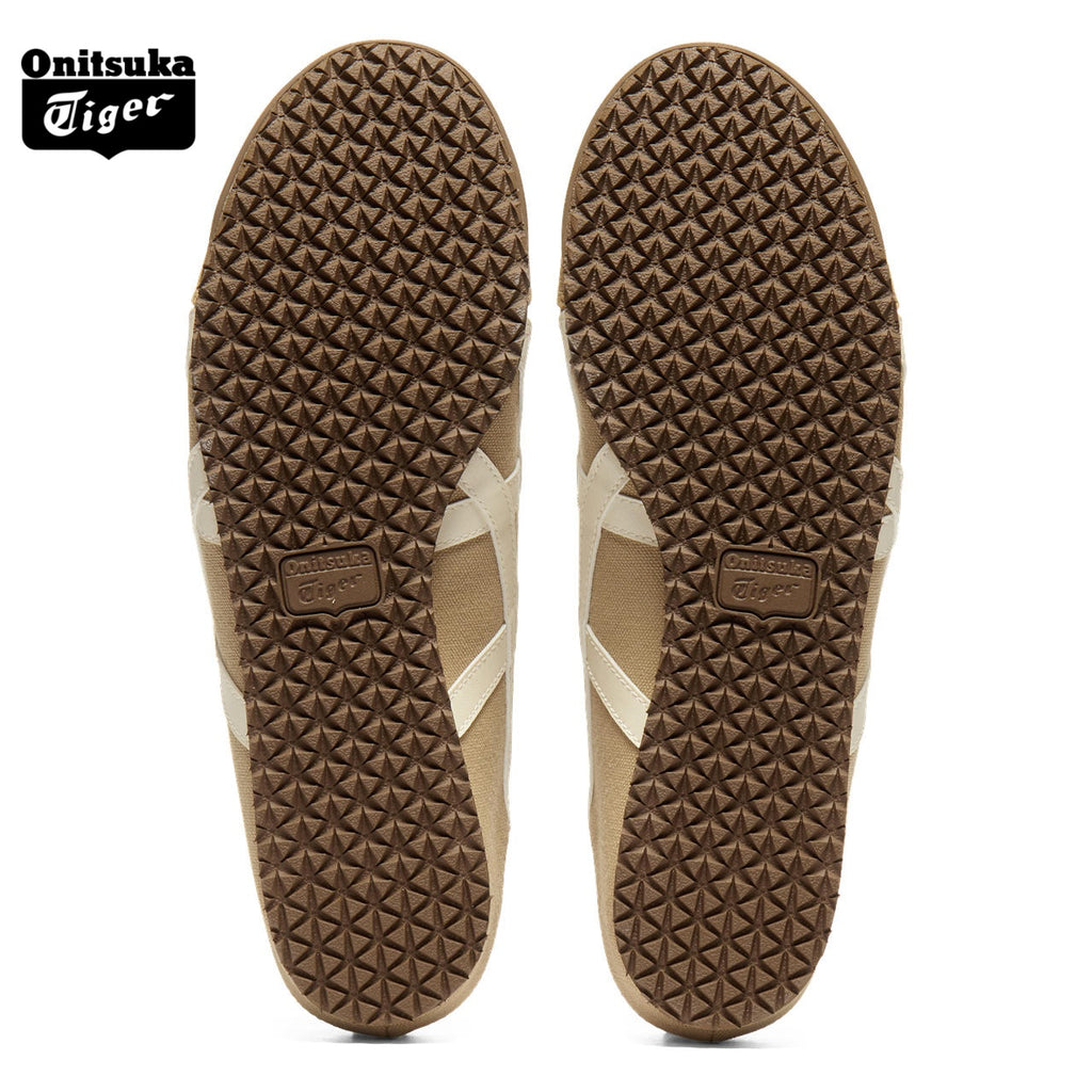 Onitsuka Tiger Mexico 66 Slip-On Khaki & White Sneakers