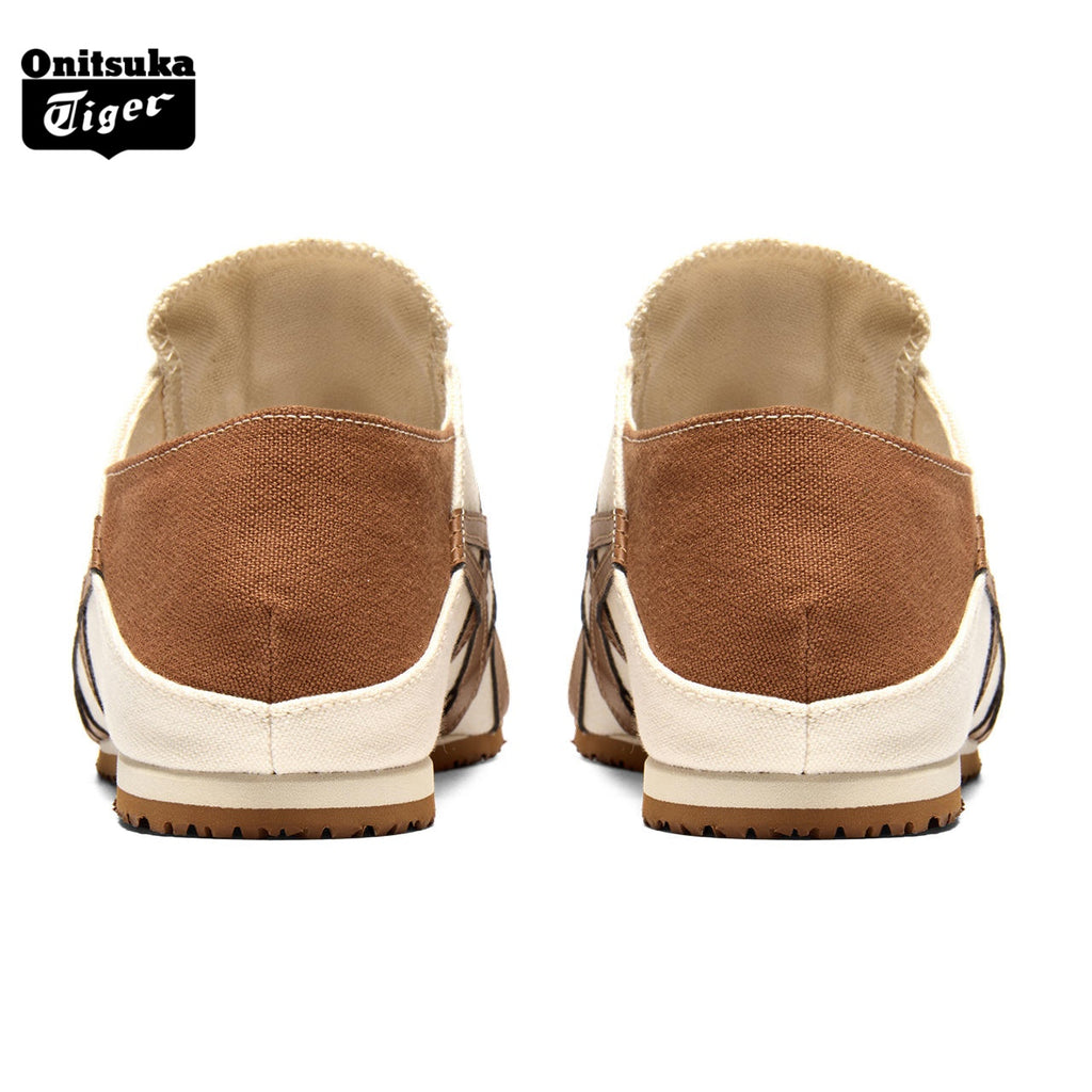 Onitsuka Tiger Mexico 66 Slip-On Cream & Brown Sneakers
