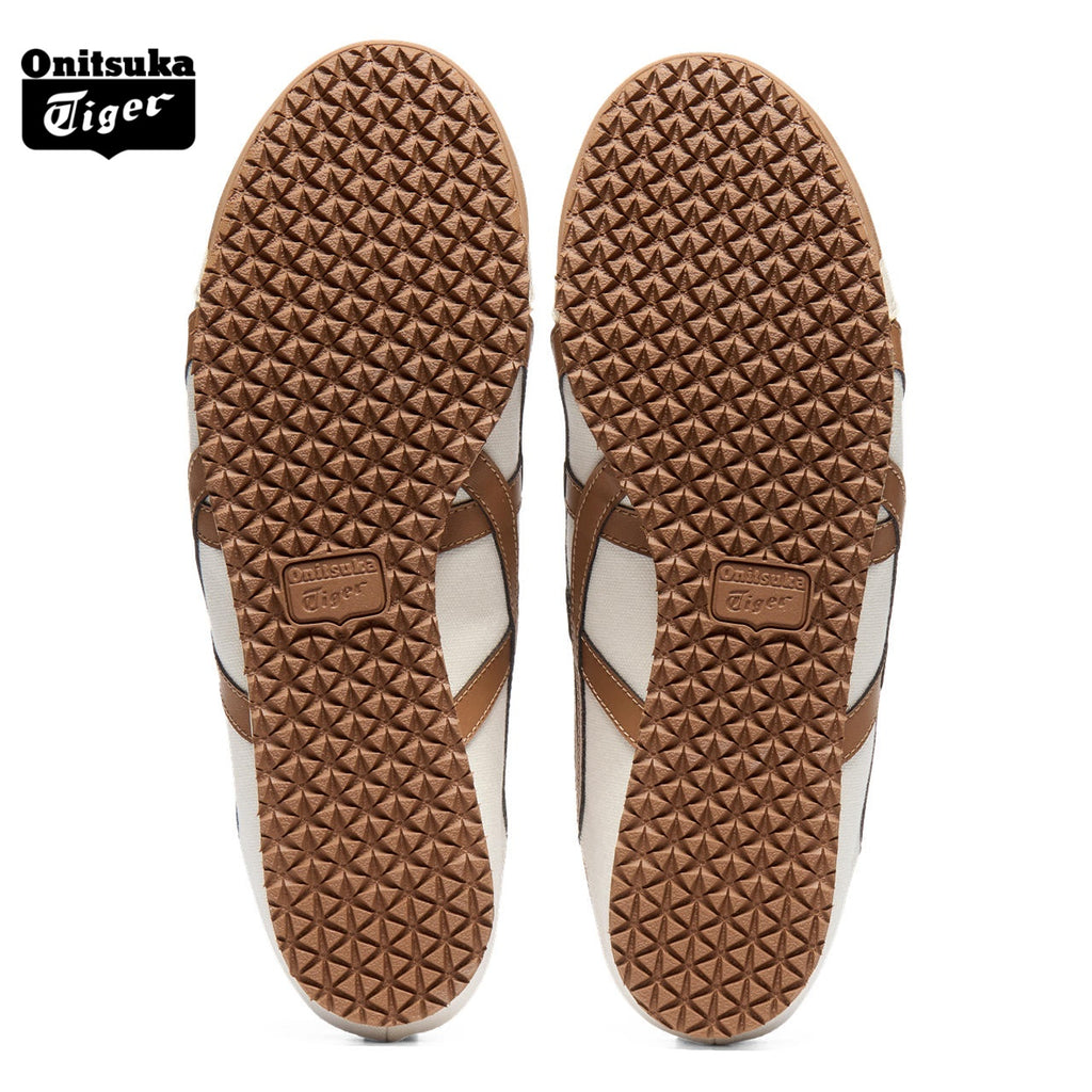 Onitsuka Tiger Mexico 66 Slip-On Cream & Brown Sneakers