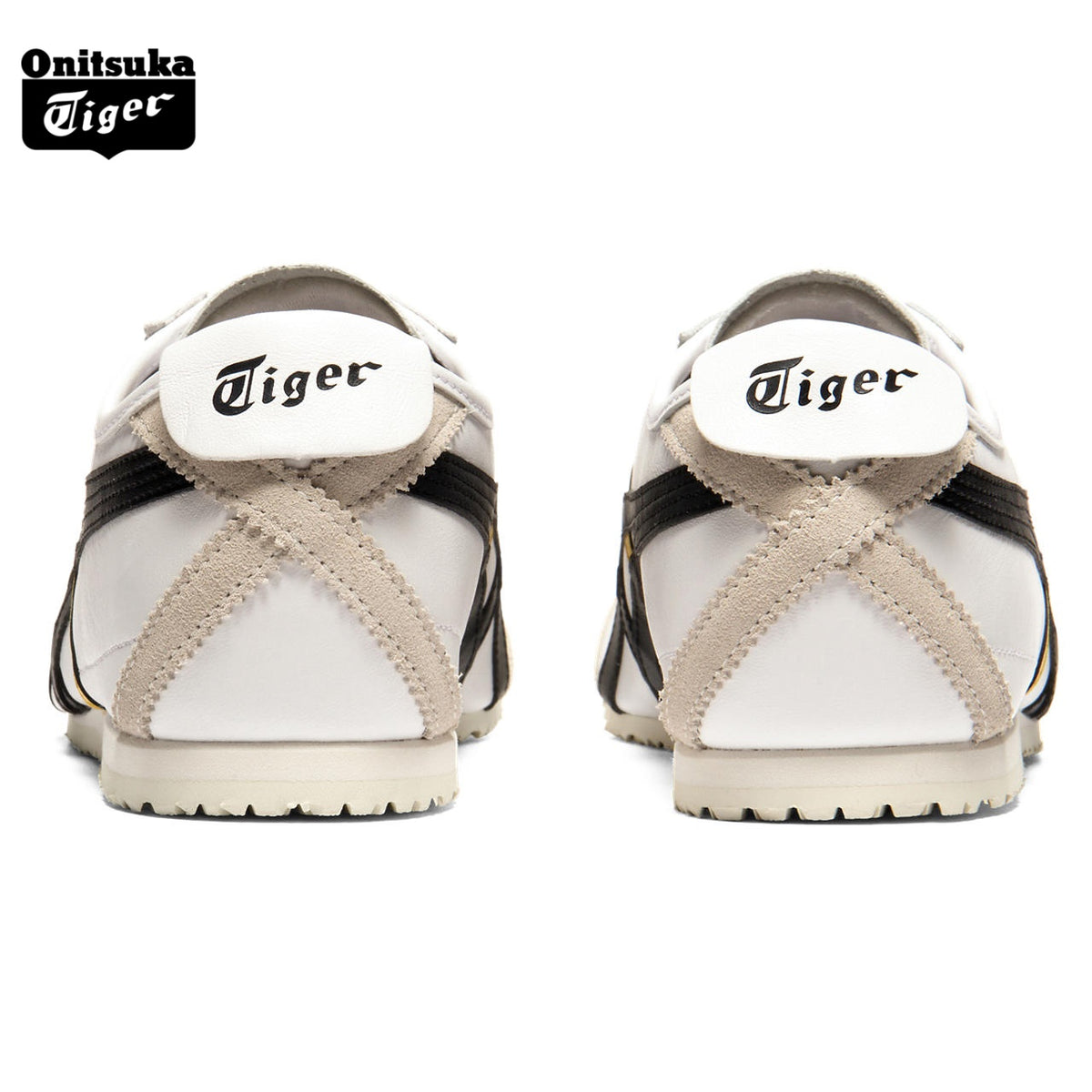 Onitsuka Tiger Mexico 66 White, Black & Yellow Sneakers